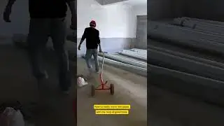 How to easily move iron pipes with the help of good tools