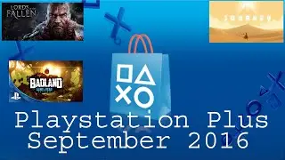 Playstation Plus Free Games For September 2016