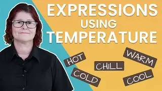 Informal Expressions Using Temperature Vocabulary | Learn English with Dawn