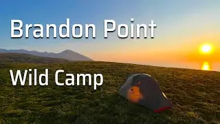 Wild Camp on Brandon Point with stunning drone footage on the Dingle Peninsula