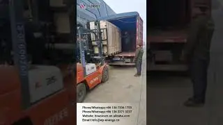 E.P mini excavator delivery to USA