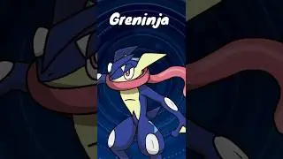 TOP 5 BEST WATER STARTER OF ALL TIME🌊.                     #pokemon #water #greninja