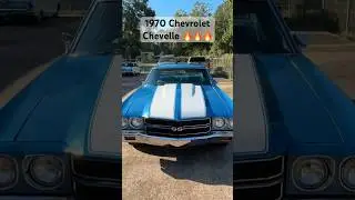 1970 Chevrolet Chevelle SS #classiccars #chevrolet #cars