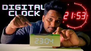 Smart Digital Alarm Clock Unboxing & Review || Case Plus Digital White @TrakinDeb