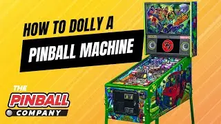 Pinball 101 #24 - How To Dolly A New In Box Stern Pinball Machine