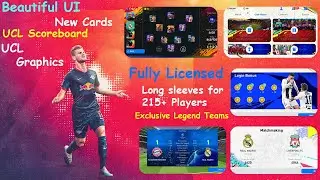 [16/07/20] Pro Platinum Patch PES Mobile | Beautiful UI | New Cards | Fully Licensed | Best Patch |