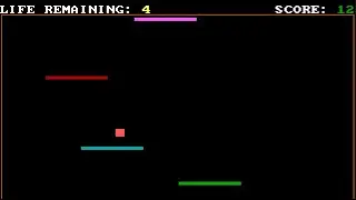 Assembly Language Project | Simple x86 Assembly Game | Emu8086 Assembly Project | Rapid Roll Game