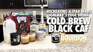 Recreating the Star Wars Galaxy's Edge Spiked Cold Brew Black Caf | The Bourbon Study
