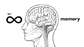 hack your mind to get infinite memory.