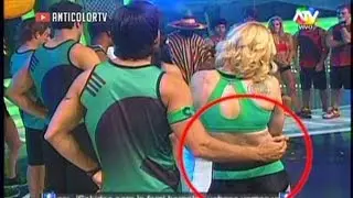 COMBATE Tierno Abrazo entre  Israel y Valentina 05/09/13