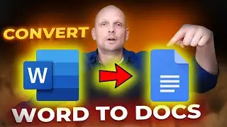 HOW TO CONVERT WORD DOCUMENT TO GOOGLE DOCS