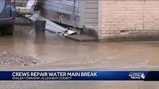 Crews repair water main break