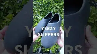 YEEZY slippers (2025 release) | quick unboxing 📦 #unboxing #yeezy #yzy #kanye #fashion #ootd