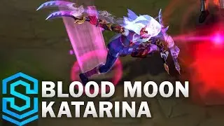 Blood Moon Katarina Skin Spotlight - League of Legends