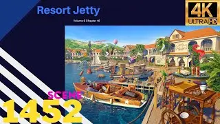 June's Journey Scene 1452 Vol 6 Ch 46 Resort Jetty *Full Mastered Scene* 4K