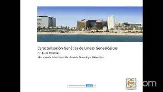 Genealogía genética con Dr. Jordi Mestres