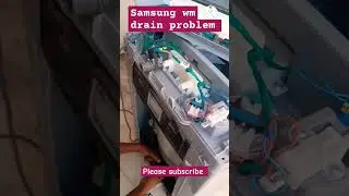 Samsung top load wm drain problem #technology #repair #shorts #viral