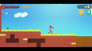 🔥 Red Stickman vs Monster School Part 2 &ndash; Levels 1-10! 🏆🧟