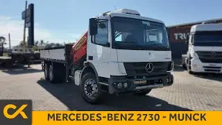 MERCEDES-BENZ ATEGO &ndash; 2730 &ndash; 6X4 &ndash; 2018 &ndash; MUNCK PALFINGER 12.500