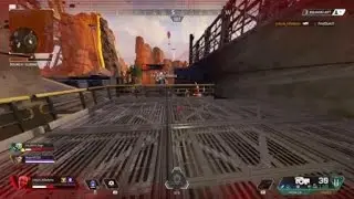 Apex win dodging bullets like neo