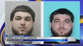Violent inmate escapes from Vermilion Parish jail: VPSO