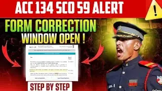 ⚠️ ACC 134 Correction Window OPEN | Last Chance to Correct Exam Form | Step-by-Step Guide