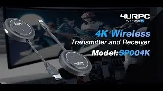 4URPC True Wireless 4K Type-C Transmitter & HDMI Receiver: The Future of Streaming!
