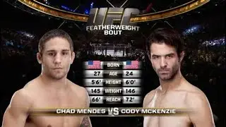 Chad Mendes vs Cody Mckenzie