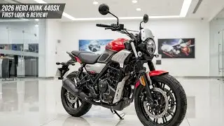 New Hero Hunk 440SX 2026 &ndash; The Beast Is Back! | Full Review & Road Test | BikeBuzz Pro