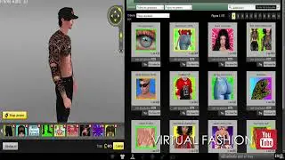 IMVU Full Body Tattoo Realistic and Unique Textures