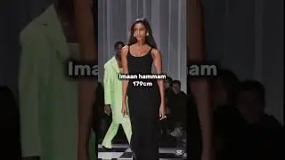 supermodels and their height #supermodel #catwalk #horsewalk #modeling#nextmodels