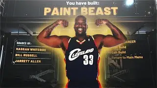 OVERPOWERED CENTER BUILD & BADGE SET UP IN NBA 2K21! PAINT BEAST WITH 55 BADGE UPGRADES IN NBA 2K21!