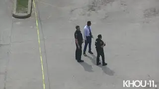 Raw video: HPD investigates shooting in Greater Greenspoint area