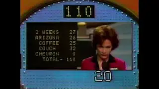All Star Family Feud Fast Money 1984