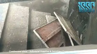 Continuous / container shear  - ISSC - metal shearing / scrap processing - www.isscindia.com