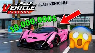 ✅ МОЙ АВТОПАРК В РОБЛОКС!!! 😮 VEHICLE LEGENDS | Roblox