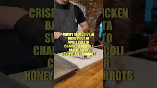 What I made as a personal chef in Beverly Hills. Crispy skin chicken. Basil piccata