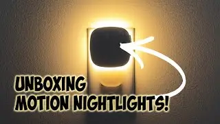 Testing my new AUVON Motion Sensing Nightlights
