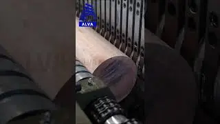 ALVA veneer peeling machine