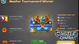 Castle Crush - How To Win Master Tournament In First try