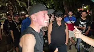 KRAYZI&WES vs BAX vs LOGOZ | TRISEMI | 2VS1 MINUTO SHAMAN KINGS