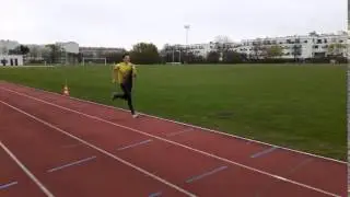 Raphael Pallitsch bei der LA-Instruktor Ausbildung 10 x 400m