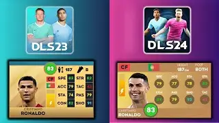 DLS 24 VS DLS 23 PLAYER RATINGS | DREAM LEAGUE SOCCER 2024 | PLAYER RATINGS UPDATE