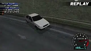 LEVIN SR AE 85 VS 180SX type X RAIN ARC