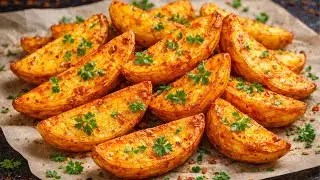 Knusprige Kartoffeln direkt aus dem Ofen &ndash; einfach, schnell & lecker!