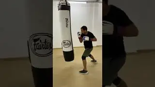 Combo ! 5 hits, slow and fast.Heavybag combination #boxing #combo #boxingcombo #heavybag #punching