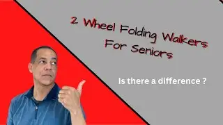 2 Wheel Folding Walkers For Seniors