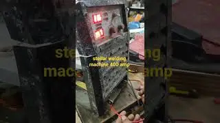 stellar welding machine three phase 400 amp no current repair