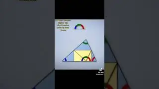 Sum of angles of a triangle visualized created by beau janzen