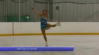 Clare Seo. Cup of Colorado 2022, FS (ts 178.76)